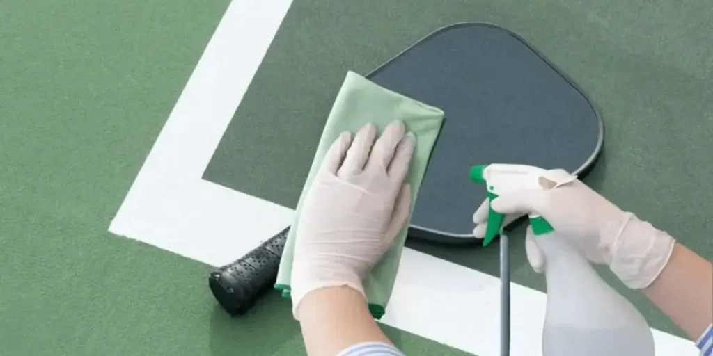 How to Clean Fiberglass Pickleball Paddles