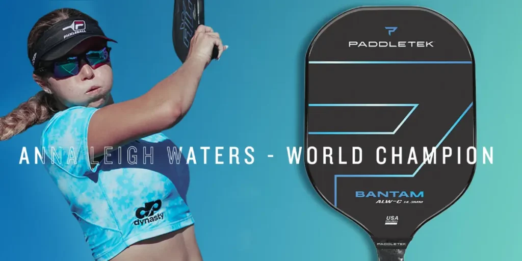 anna leigh waters pickleball paddle
