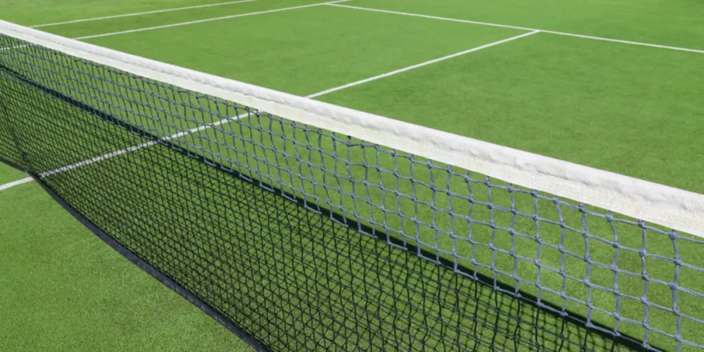 what are pickleball courts made of