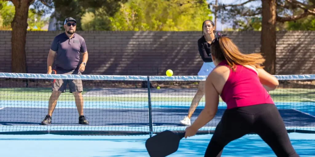 How to Play Pickleball with 3 Players